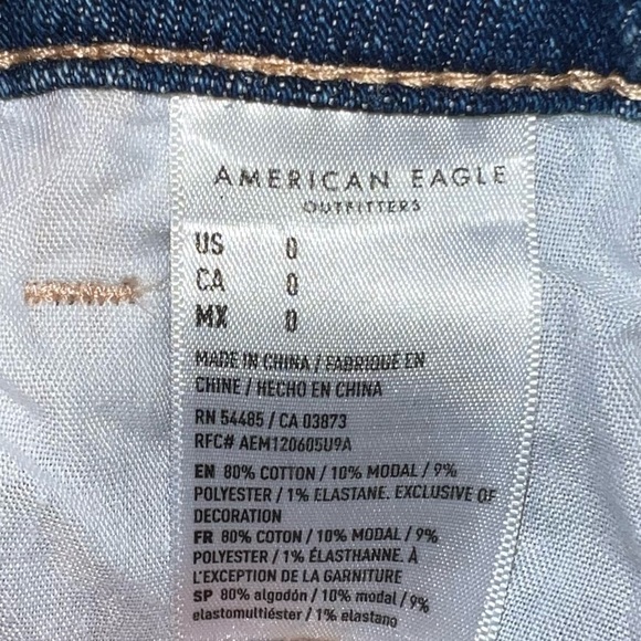 American Eagle Mom shorts size 0 - Picture 6 of 8